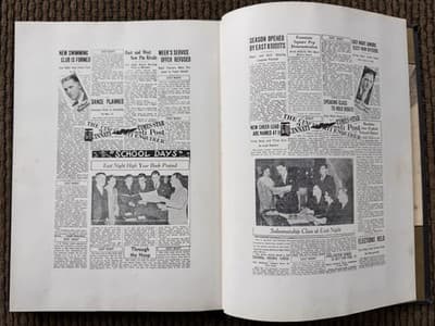 3 LOT, THE ROSTRUM 1932-1934 EAST NIGHT HIGH SCHOOL YEARBOOKS CINCINNATI, OHIO - Thumbnail 13