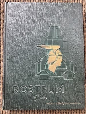 3 LOT, THE ROSTRUM 1932-1934 EAST NIGHT HIGH SCHOOL YEARBOOKS CINCINNATI, OHIO - Thumbnail 14