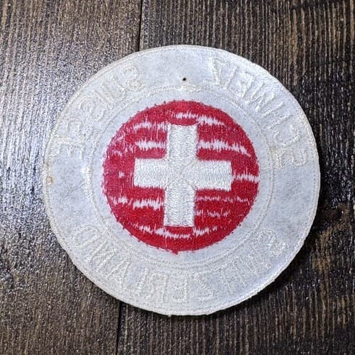 SWITZERLAND SCHWIZ SUISSE 2.5" Round Souvenir patch Sew On embroidery - Thumbnail 2