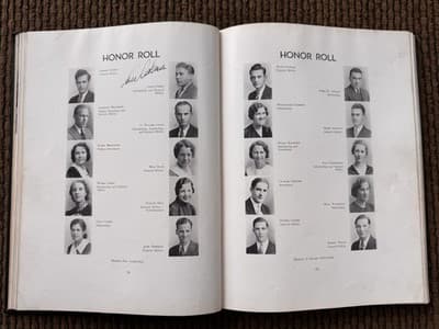 3 LOT, THE ROSTRUM 1932-1934 EAST NIGHT HIGH SCHOOL YEARBOOKS CINCINNATI, OHIO - Thumbnail 17