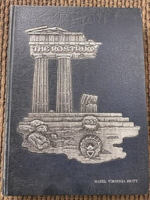 3 LOT, THE ROSTRUM 1932-1934 EAST NIGHT HIGH SCHOOL YEARBOOKS CINCINNATI, OHIO - Thumbnail 2