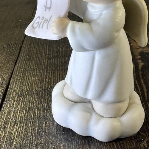 Precious Moments Growing in Grace Infant Birthday Gift Blonde Girl Angel 136204 - Thumbnail 9