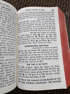 1967, New Saint Joseph Sunday Missal and Hymnal With Cover - Thumbnail 6