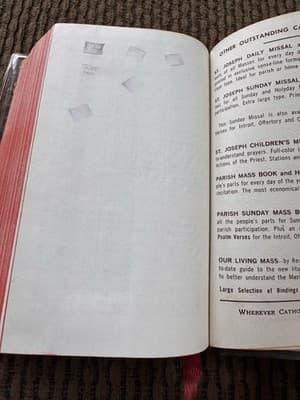 1967, New Saint Joseph Sunday Missal and Hymnal With Cover - Thumbnail 9