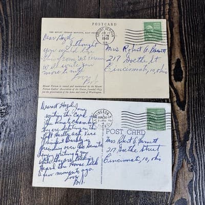 11 VTG Postcards 1940's WWII - Military - Buildings - San Antonio - VP Barkley - Thumbnail 9