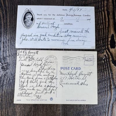 11 VTG Postcards 1940's WWII - Military - Buildings - San Antonio - VP Barkley - Thumbnail 5