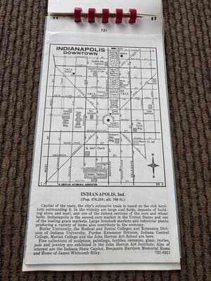 VINTAGE 1960’s AAA TRIPTIK - Milwaukee To Cincinnati Including Chicago - Thumbnail 4