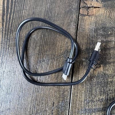Lot Of 5 Type USB-C to USB-A Cable Cord - Short Lengths - Black - White - Thumbnail 5