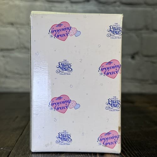 Precious Moments Growing in Grace Infant Birthday Gift Blonde Girl Angel 136204 - Thumbnail 16