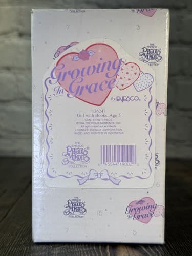 Precious Moments Growing in Grace Age 5 Birthday Gift Blonde Girl Books 136247 - Thumbnail 17