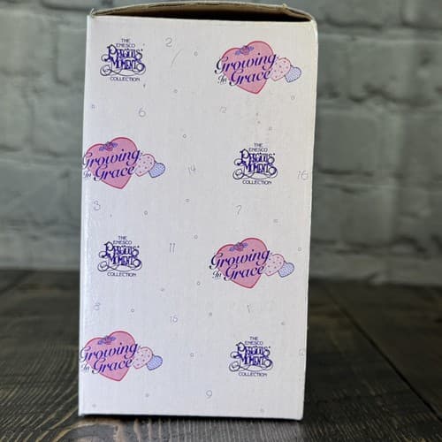 Precious Moments Growing in Grace Age 1 Birthday Gift Blonde Girl Cake 136190 - Thumbnail 17