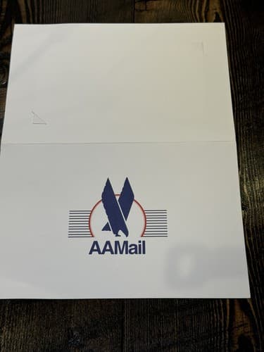 American Airlines Cargo AA Mail Stamp 2000 Ground Handling Team Record Postal - Thumbnail 8