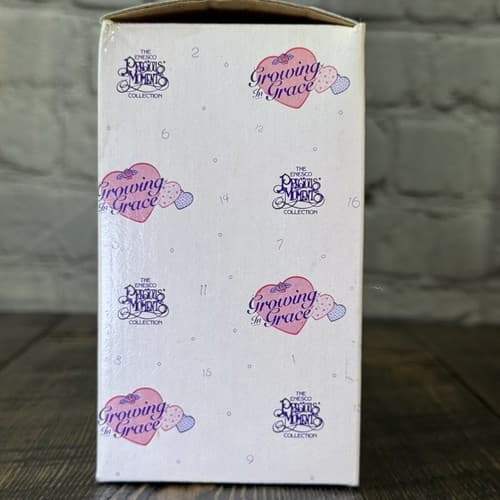 Precious Moments Growing in Grace Age 1 Birthday Gift Blonde Girl Cake 136190 - Thumbnail 15
