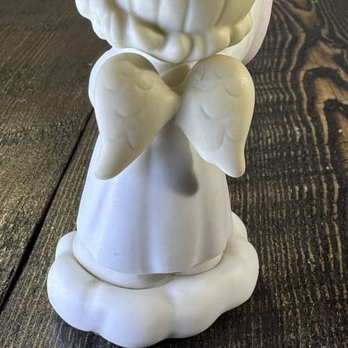 Precious Moments Growing in Grace Infant Birthday Gift Blonde Girl Angel 136204 - Thumbnail 12