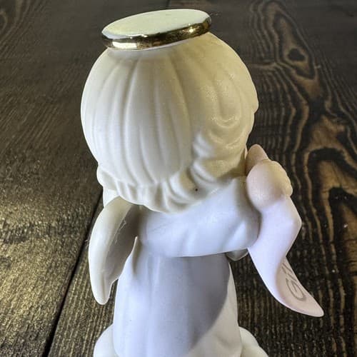 Precious Moments Growing in Grace Infant Birthday Gift Blonde Girl Angel 136204 - Thumbnail 13