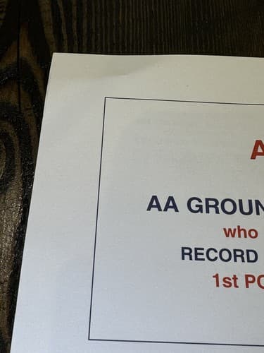 American Airlines Cargo AA Mail Stamp 2000 Ground Handling Team Record Postal - Thumbnail 6