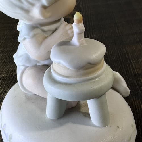 Precious Moments Growing in Grace Age 1 Birthday Gift Blonde Girl Cake 136190 - Thumbnail 12