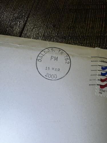 American Airlines Cargo AA Mail Stamp 2000 Ground Handling Team Record Postal - Thumbnail 19
