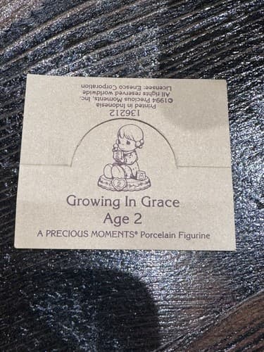 Precious Moments Growing in Grace Age 2 Birthday Gift Blonde Girl 136212 - Thumbnail 22