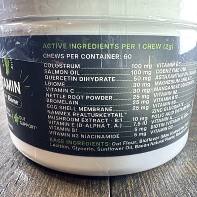Pets Are Kids 25-in-1 Multivitamin Chews Premium Pet Immune Allergy Gut Support - Thumbnail 3