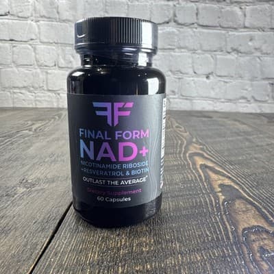 Final Form NAD+ Biotin - Anti Aging Energy - 60 Capsules - Thumbnail 6