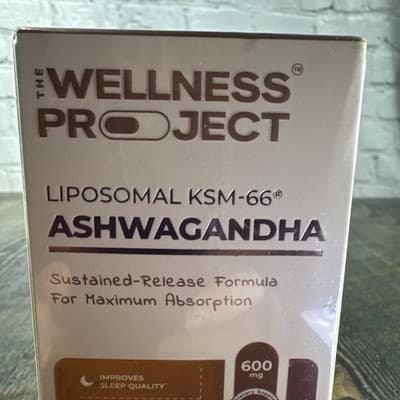 The Wellness Project - Ashwagandha - Sleep Energy Stress Anxiety Muscle Support - Thumbnail 2