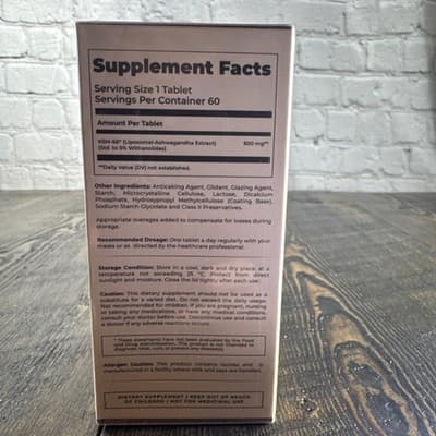 The Wellness Project - Ashwagandha - Sleep Energy Stress Anxiety Muscle Support - Thumbnail 7