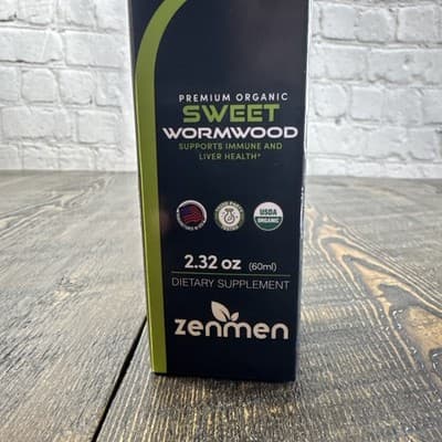 Zenmen Organic Sweet Wormwood - Immune & Liver Support - 2.32 OZ - Thumbnail 8