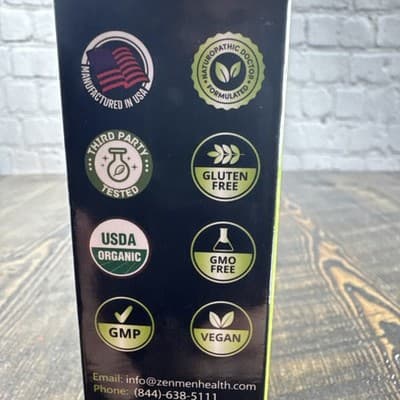 Zenmen Organic Sweet Wormwood - Immune & Liver Support - 2.32 OZ - Thumbnail 12