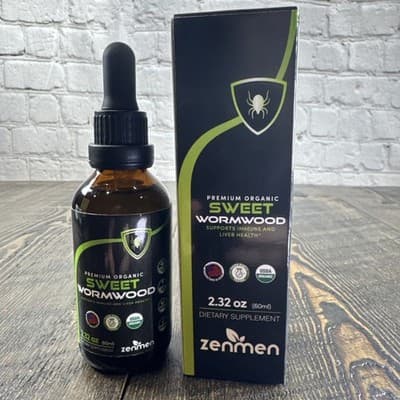 Zenmen Organic Sweet Wormwood - Immune & Liver Support - 2.32 OZ