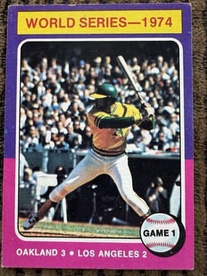 Reggie Jackson 12 Card Baseball Lot Topps Fleer 1972-1987 Oakland A’s NY Yankees - Thumbnail 4