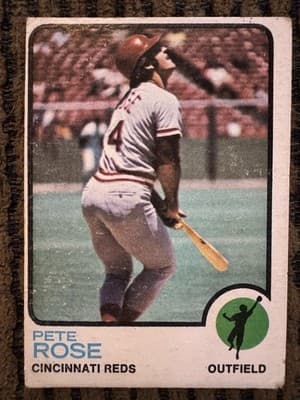 PETE ROSE 20 BASEBALL CARD LOT TOPPS FLEER DONRUSS 1973-1987 REDS PHILLIES - Thumbnail 2