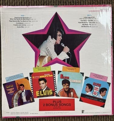 Elvis Presley Albums, His Hand In Mine, You’ll Never Walk Alone,Hits From Movies - Thumbnail 4