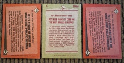 PETE ROSE 20 BASEBALL CARD LOT TOPPS FLEER DONRUSS 1973-1987 REDS PHILLIES - Thumbnail 13