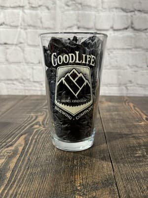 2 Pint Beer Glasses-Good Life Brewing Bend Or, Epic Brewing Salt Lake City Ut. - Thumbnail 2