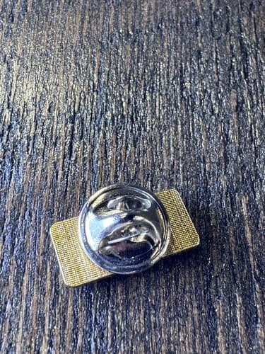 Boeing 777 Hat Lapel Tie Push Pin Black Enamel Jet Airplane Airline Vintage - Thumbnail 5