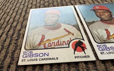 1973 Topps Baseball Card- Bob Gibson #190 St Louis Cardinals - Thumbnail 2