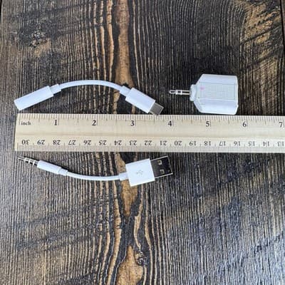 3 pcs - USB A to 3.5mm male audio - USB C to 3.5mm female Audio - 3.5mm Splitter - Thumbnail 9