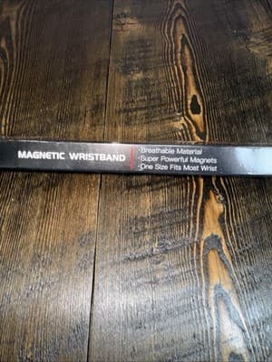 Magnetic Wristband Bit Tool Holder Adjustable Construction Mechanic One Size - Thumbnail 4