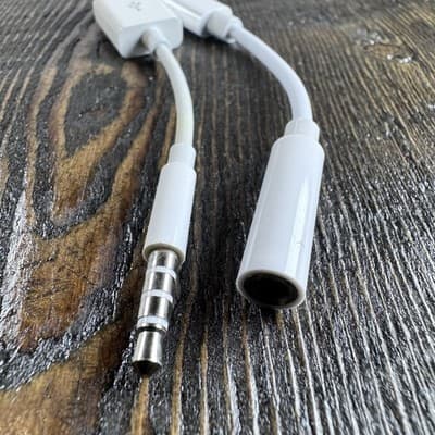 3 pcs - USB A to 3.5mm male audio - USB C to 3.5mm female Audio - 3.5mm Splitter - Thumbnail 5