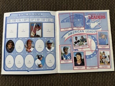 Lot Of 5 Vintage Topps MLB NFL Sticker Albums 1981-1984, Individual Stickers - Thumbnail 5