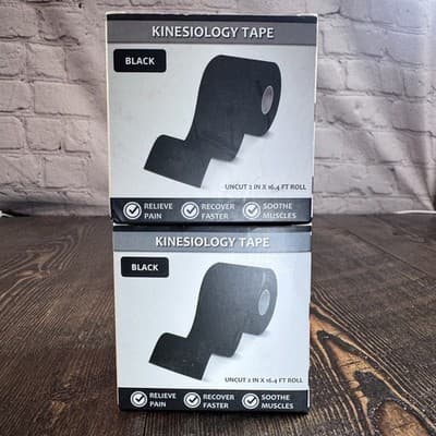 2 Rolls SB SOX - Kinesiology Tape Uncut Roll Pain Relief Support Soothing