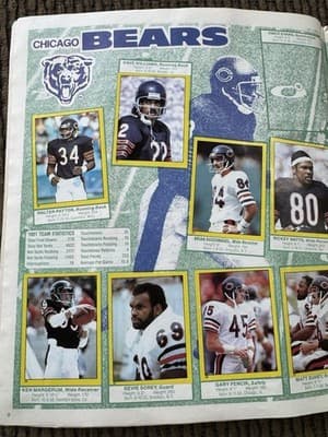 Lot Of 5 Vintage Topps MLB NFL Sticker Albums 1981-1984, Individual Stickers - Thumbnail 18
