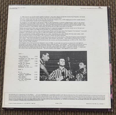 The Kingston Trio Vintage Lot Of 5 Albums Vinyl CAPITOL Records - Thumbnail 18
