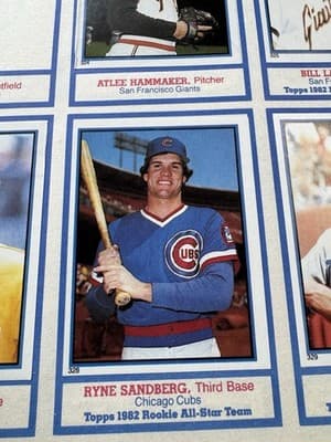 Lot Of 5 Vintage Topps MLB NFL Sticker Albums 1981-1984, Individual Stickers - Thumbnail 9