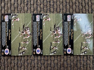 Lot of 27 Different JOE MONTANA Football Cards 1984-1991, Topps Score Pro Set - Thumbnail 14