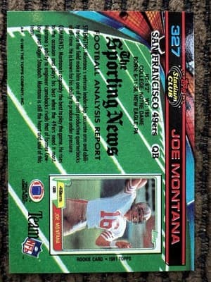 Lot of 27 Different JOE MONTANA Football Cards 1984-1991, Topps Score Pro Set - Thumbnail 16