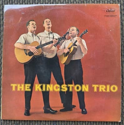 The Kingston Trio Vintage Lot Of 5 Albums Vinyl CAPITOL Records - Thumbnail 2