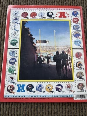 Lot Of 5 Vintage Topps MLB NFL Sticker Albums 1981-1984, Individual Stickers - Thumbnail 24