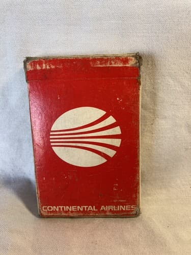 VTG Continental Airlines Playing Deck of Cards Pinochle - Airline - Aviation